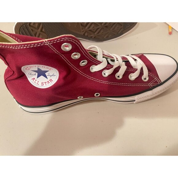 Converse Chuck Taylor All Star High Maroon Men\'s Size 9 Women\'s Size 11 M9613 main image 9